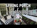 SPRING PORCH MAKEOVER / PLANTING AND DECORATING