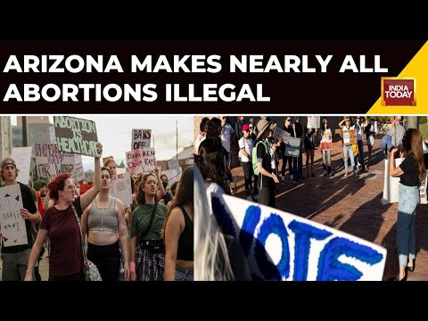 US Abortion: Arizona Makes Nearly All Abortions Illegal In A Swing State As Election Nears