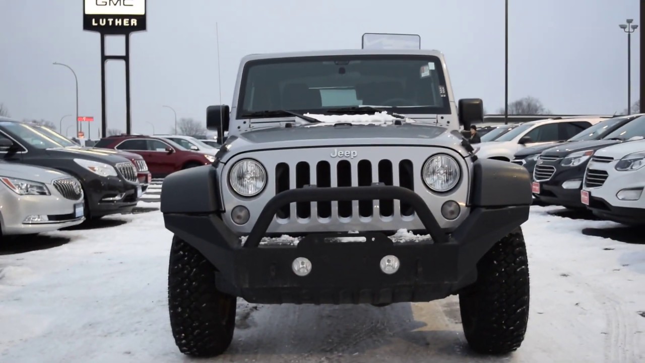 2015 JEEP WRANGLER 4WD 2dr Rubicon Used SUV For Sale Hudson, WI
