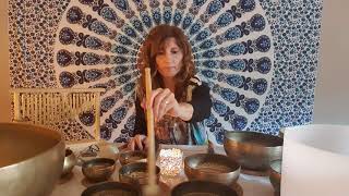 Hét csakrát harmonizáló hangtálas meditáció (9.videóm)