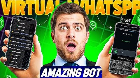 🔥 Create Virtual WhatsApp Account Using Telegram Bot | 100% Working Trick 2025 | Free Virtual Number