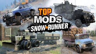 SnowRunner TOP MODS Vehicles from April to August 2022 - PART 1 | BabooWik