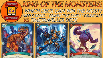 KeyForge: King of the Monsters. Niffle Kong Game 3 vs Timetraveller Deck