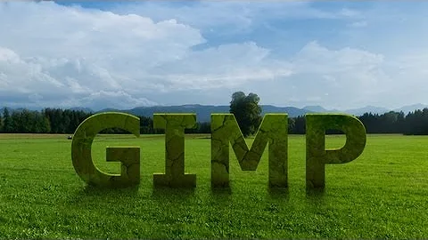 3D GIMP Text With Effects - GIMP 2.8 Tutorial
