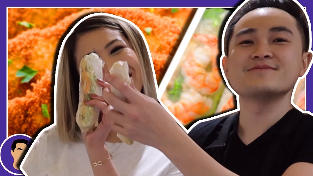 Řízek v Jarních Závitcích? | Mix České a Vietnamské Kuchyně | Vlog - Challenge | Pepis