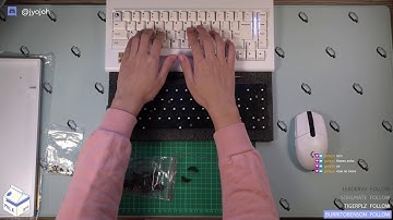 KBD67v2 Build Stream | GMK Olive/Zealios v2