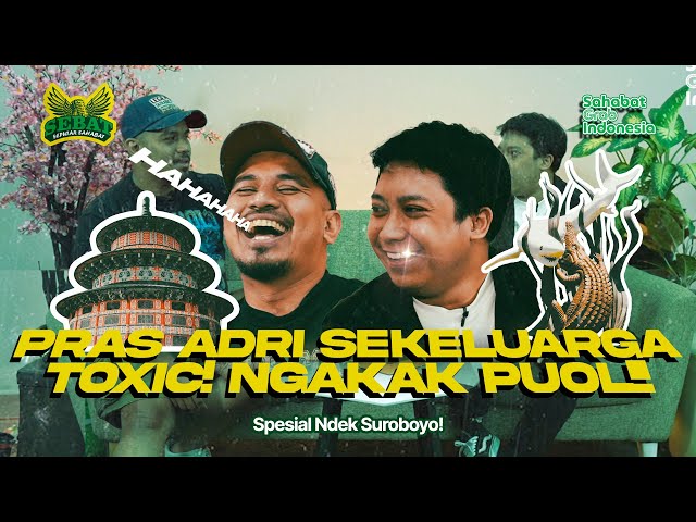 PRAS ADRI SAKSI HIDUP PERJALANAN NOPEK NOVIAN, NGANJUK NIH BOS, LUCU ABIS! - Podcast Seputar Sahabat class=