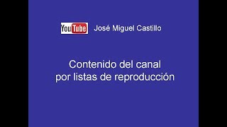 Contenido del canal