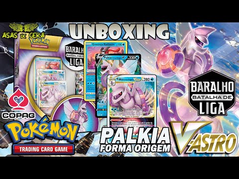 Deck Batalha De Liga Palkia Forma Origem V-astro Pokémon Tcg Copag