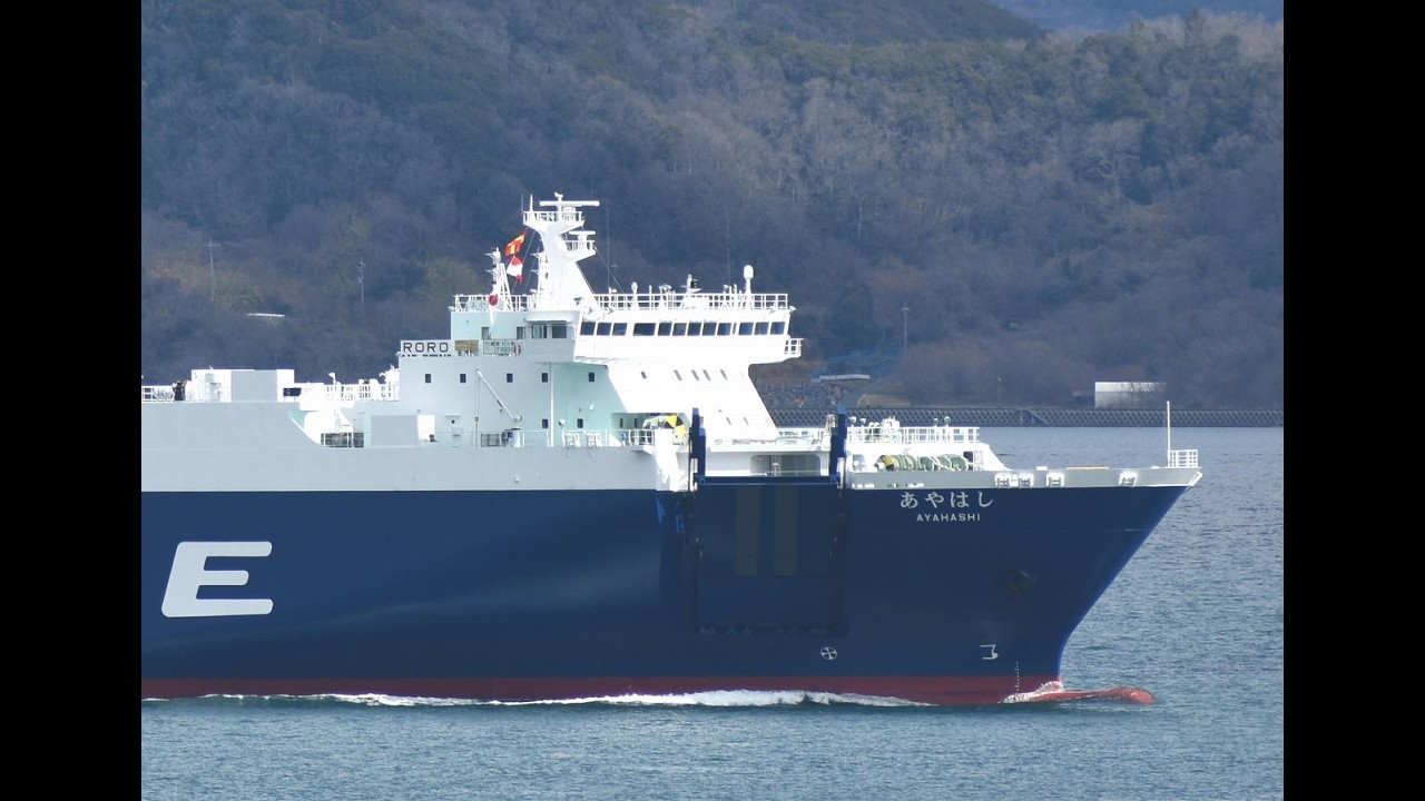 琉球海運「あやはし」試運転　令和8年2月28日