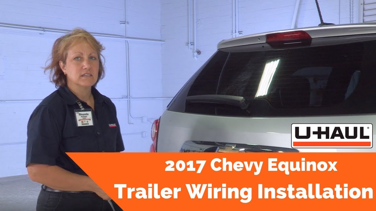 2017 Chevy Equinox Trailer Wiring Installation - YouTube