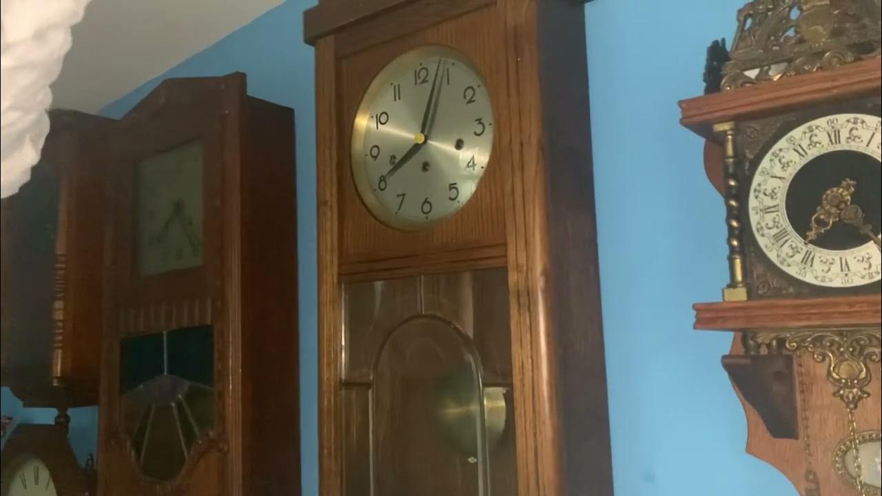 German Westminster chime Clock chiming eight o’Clock YouTube