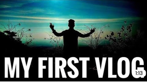 MY FIRST VLOG ❤ || MY FIRST VIDEO ON YOUTUBE  || Rohit Kumar vlogs 1