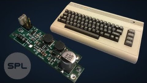 DC-64: the complete DC-Power mod for the C64
