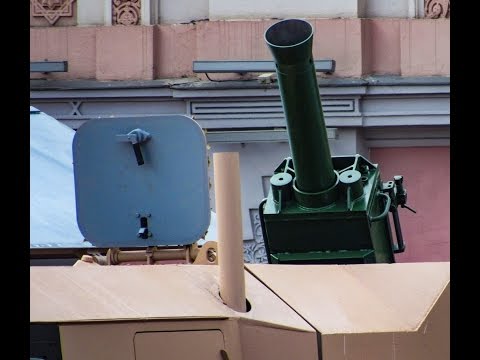 პირველი ქართული თვითმავალი ნაღმმტყორცნი  GMM-120. - 1TV