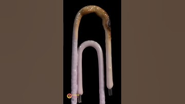 Paperclip Melting ASMR #satisfying #asmr #relaxing #closeup #macro