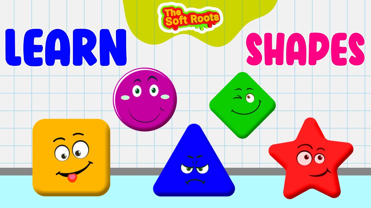 Learn Shapes Name | Learn shapes for Toddlers | Kids Learning Videos ...