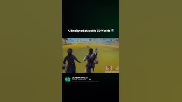 Google DeepMind introduces Genie 2, an AI designed to create playable 3D worlds. #ai #game