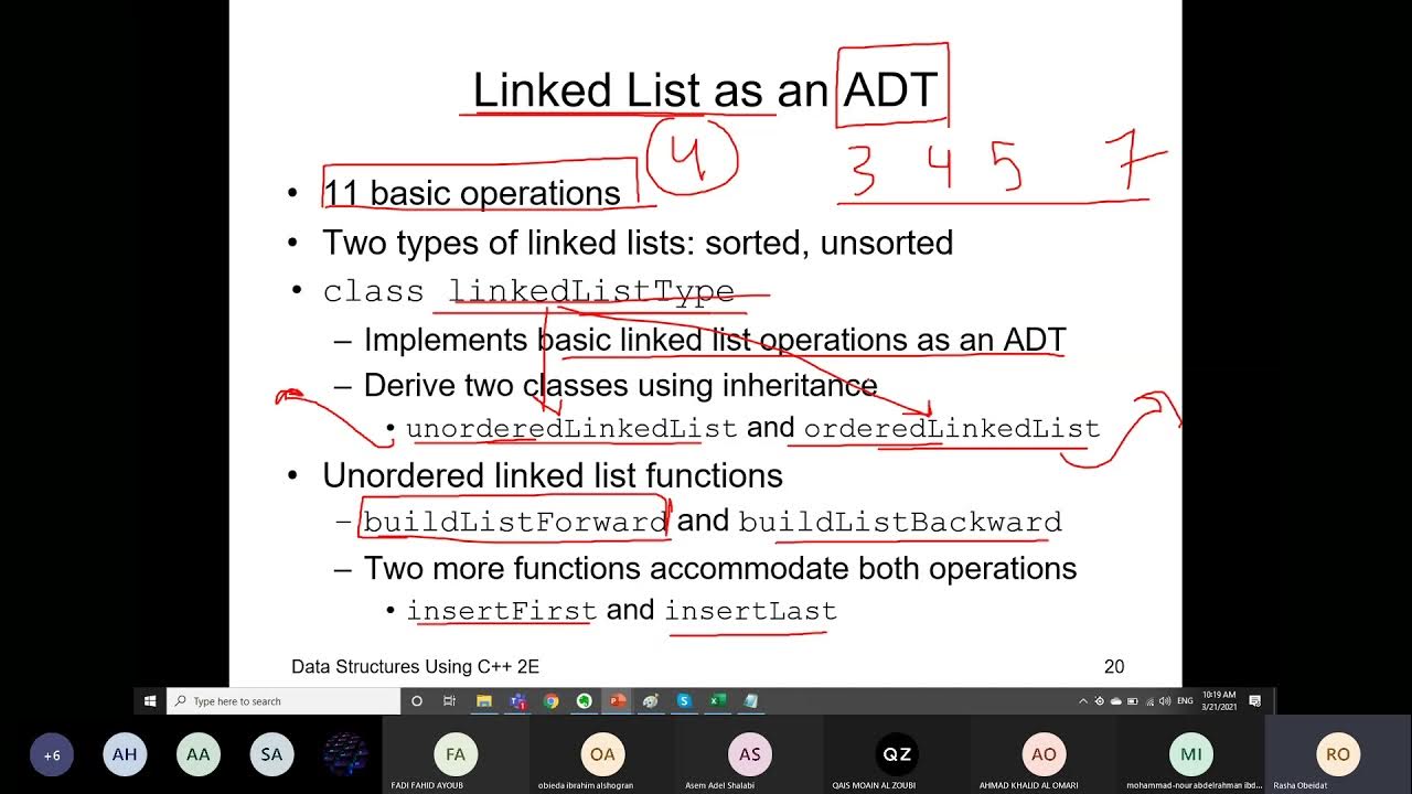Linked list (part 2) - YouTube