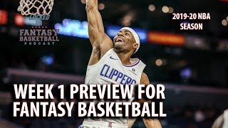 NBA Week 1 Preview For Fantasy Basketball - Stream The Clippers