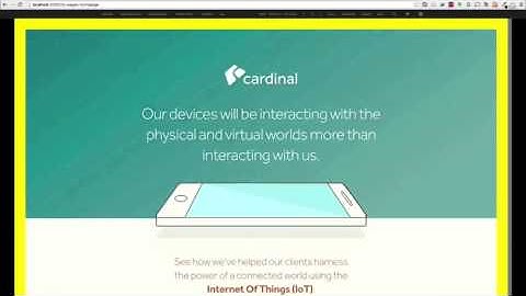Time Lapse-Video of Making a Website