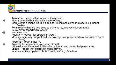 Mobile Robots