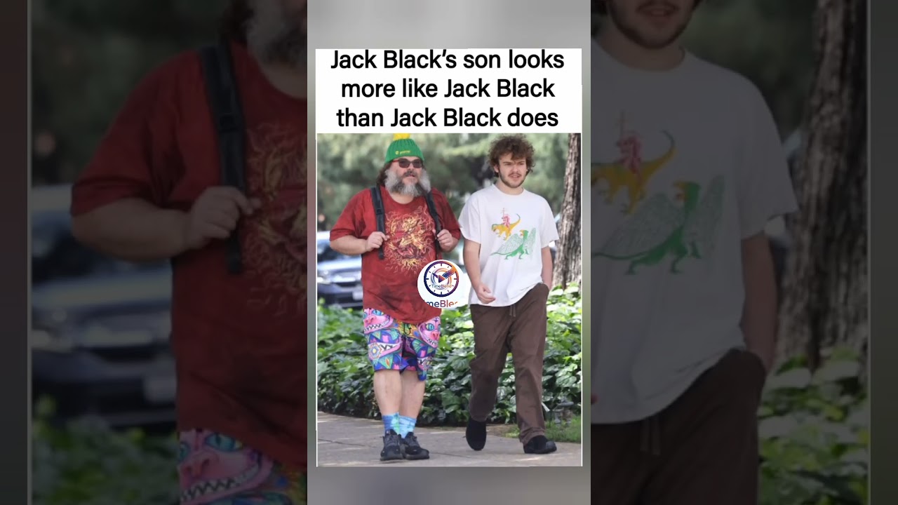 Jack Black’s son looks more like Jack Black than Jack Black does 😂👨‍👦 