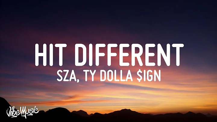 SZA - Hit Different (Lyrics) feat. Ty Dolla $ign