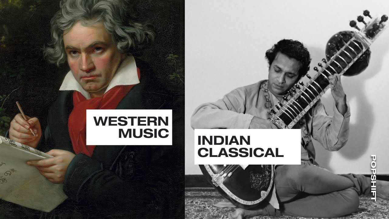 Difference Between Western Music vs Indian Classical Music w Animations