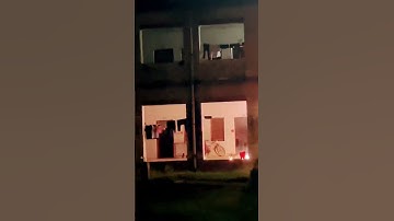 Horrible Electric Short Circuits in Hostel | AND hostel MGKVP Varanasi| #trending #fire #shorts