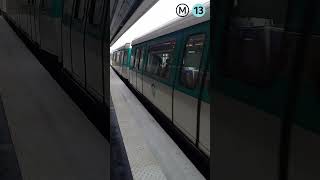 Arrivée du MF77 n°075 à Malakoff – Rue Étienne Dolet | Ligne 13 Métro Paris (RATP)