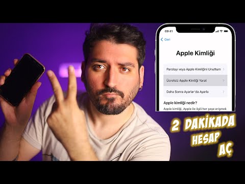 APPLE İPHONE HESAP AÇMA-İCLOUD HESAP OLUŞTURMA-2022