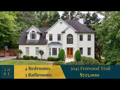 3045 Fenwood Trail, Roswell, GA home video tour