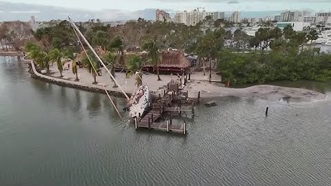 Hurricane Milton sweeps across Florida leaving a wide swath of destruction