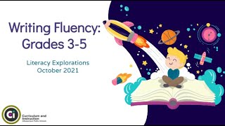 Writing Fluency  Grades 3-5