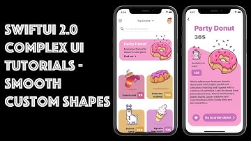 SwiftUI Complex UI Tutorials - SwiftUI Smooth Curves - Food App - SwiftUI 2.0 Tutorials