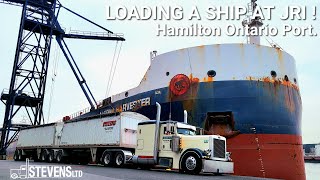 How Are These MASSIVE SHIPS Filled Up ? Truck Load After Truck Load !!