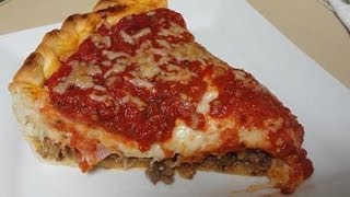 ChicagoStyle Stuffed Pizza