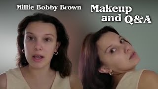 Millie Bobby Brown - Florence Get Ready Q&A | Makeup Tutorial and Fun Questions