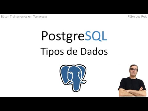 Vídeo: Qual é o tipo de dados de texto no PostgreSQL?