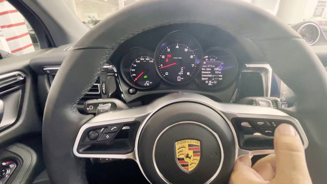 How to set TPMS Porsche Macan 2020 YouTube