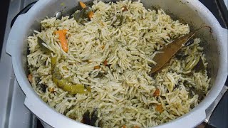 Mint Pulao || Quick & Easy Pudina Pulao In Pressure Cooker || Mint Rice || Pudina Pulao