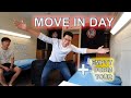 MOVING INTO MY DORM + EMPTY DORM TOUR OF WARREN TOWERS!