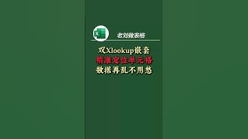 双xlookup函数嵌套使用，精准定位每个单元格 今天给大家分享 XLOOKUP 的高级用法——XLOOKUP 嵌套 XLOOKUP，只用一个公式，就能精准定位所有数据，快速完成查询。