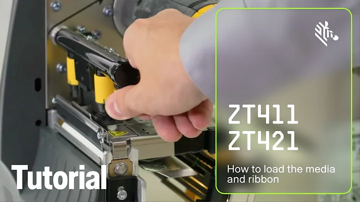 How to Load the Media and Ribbon in the ZT411 and ZT421 Printers | Zebra