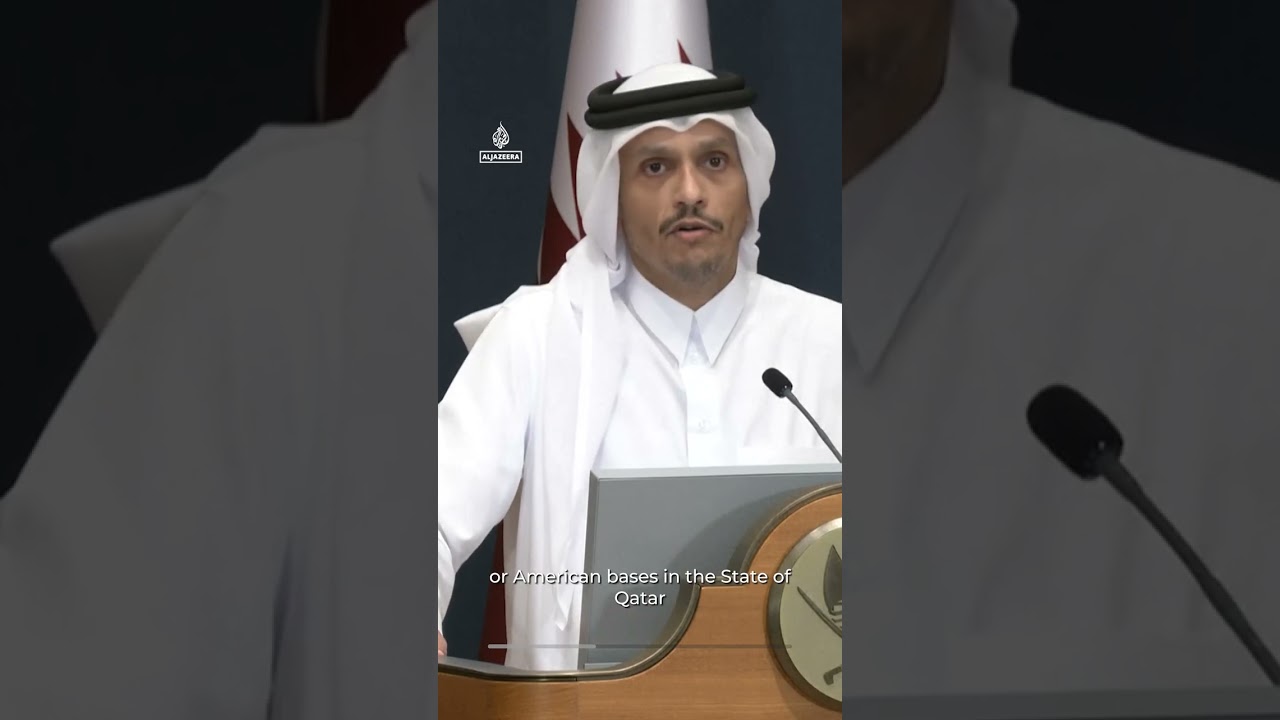 رئيس وزراء قطر يعلق على الهجمات الإيرانية: "يبدو أن الحكمة غائبة هذه الأيام" | AJ #shorts