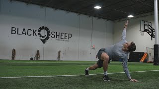 Video thumbnail of "Workout With Joe Burrow at BSP // Pro Football Workout"