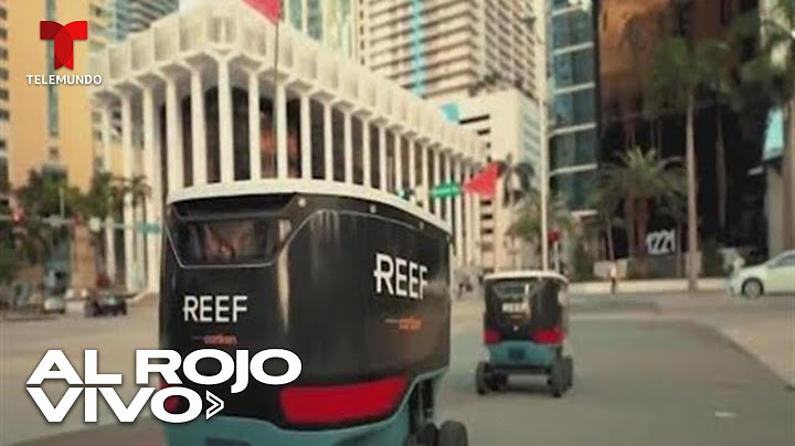 Robots repartidores de comida ya circulan por Miami