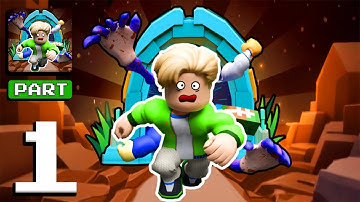 Parkour Escape: Obby Run - Gameplay Walkthrough Part 1 - Obby Escape Speed Quest (iOS, Android)