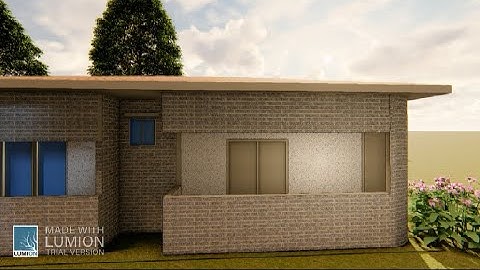 Photorealistic Villa House in Sketchup : Lumion 8 Pro Rendering🔥🔥